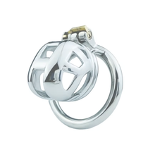 Load image into Gallery viewer, Metal Cobra Chastity Cage - Nub