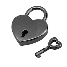 Load image into Gallery viewer, Chastity Cage Heart Lock