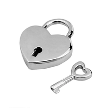 Load image into Gallery viewer, Chastity Cage Heart Lock
