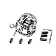 Load image into Gallery viewer, Stars & Spikes Chastity Cage