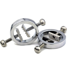 Load image into Gallery viewer, Steel Ring Nipple Clamps