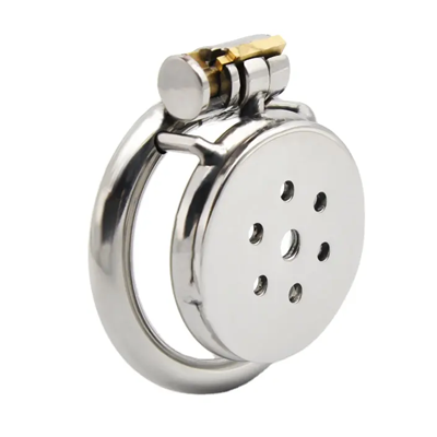 Button Chastity Cage